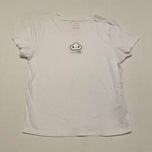 GUESS x FriendsWithYou Tshirt Womens Crop Baby Tee Size Small Shirt